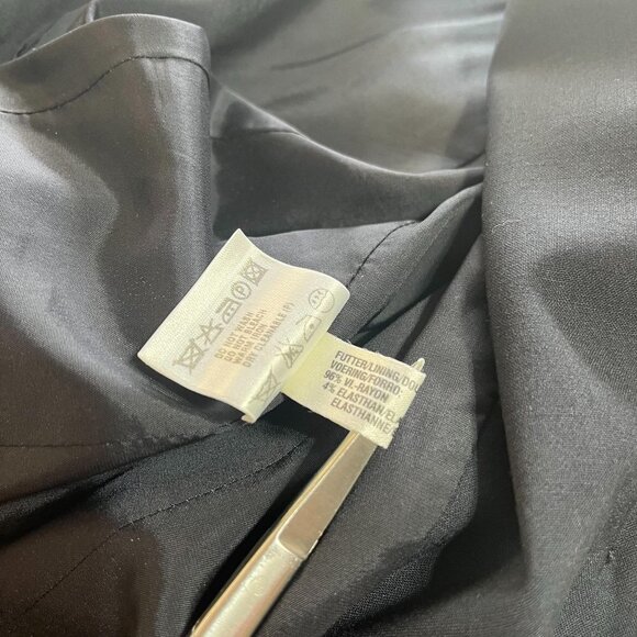 Escada Blazer Jacket Ladies Navy Blue Size Small - Picture 5 of 7